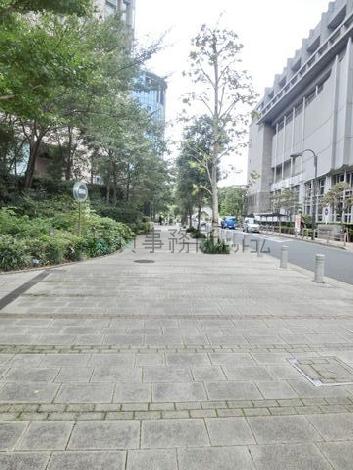 見透しの良い歩道