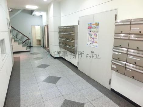 綺麗に整備されたエントランス空間