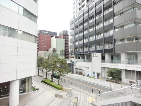 マンションが多く立っています