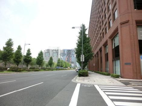 見透しの良い公道