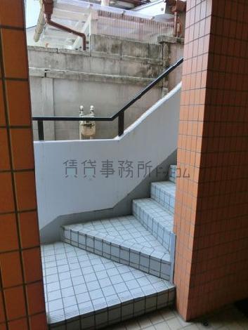 外階段です
