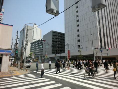 正面入口付近から見た周辺です