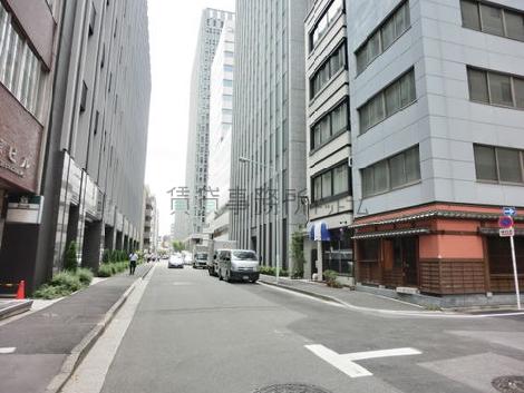 高層のビルが立ち並ぶエリア