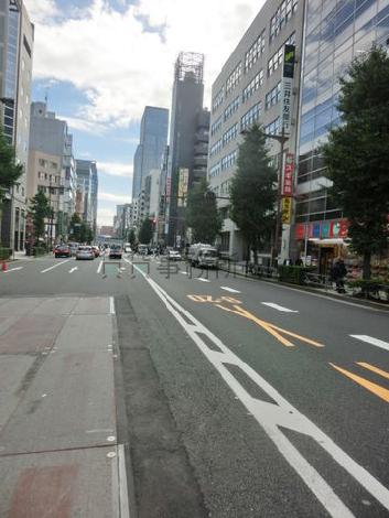 物件前面の通りです