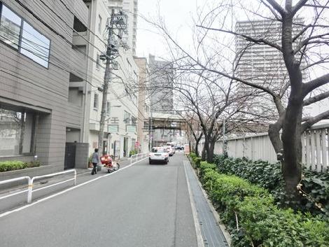 全面道路左手は首都高速入口があります