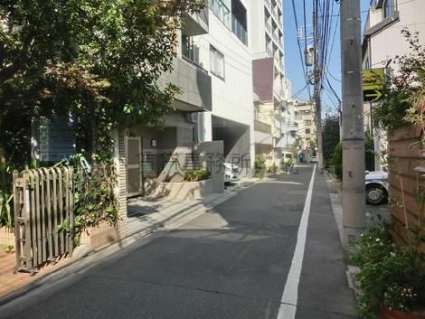南側の道路