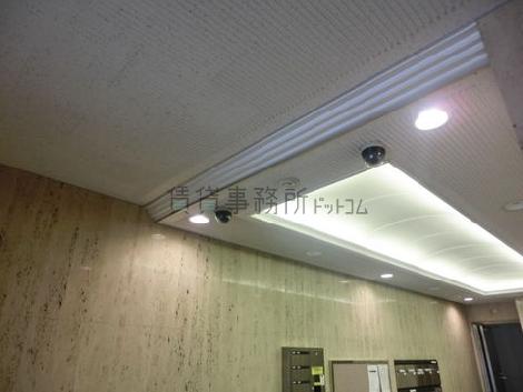 2台の防犯カメラが設置されています
