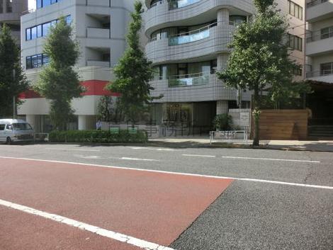 物件前面の通りです