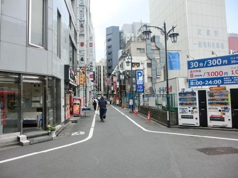 活気のあるエリアです