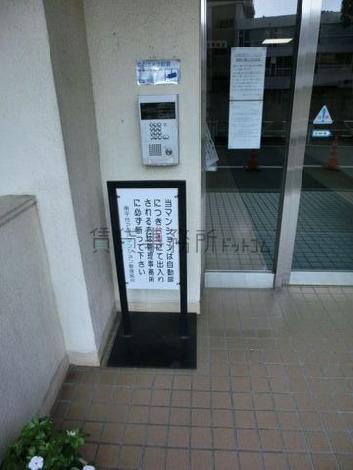 オートロック設備付き