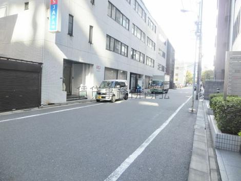 見通しの良い前面公道