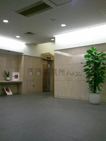 観葉植物が飾られた落ち着いた空間