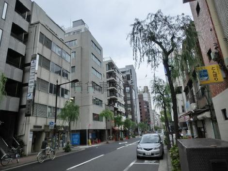 閑静なオフィス街です