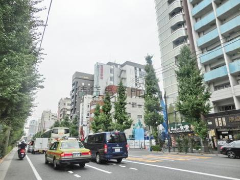 白山通り沿い