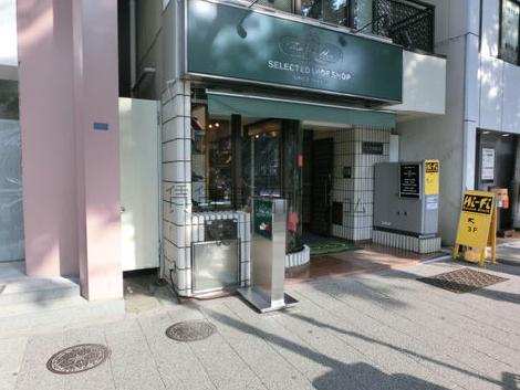 人通りの多い場所です