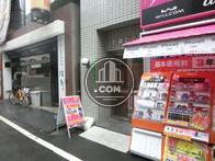 手動式のガラス扉