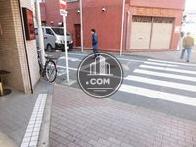 車通りの少ないエリア