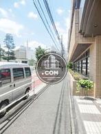 玄関前の歩道