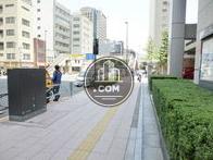 綺麗に舗装された歩道