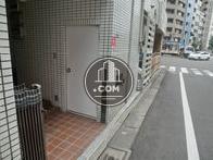 レンガ調の玄関