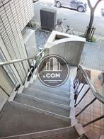 階段上からの様子