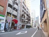 浜町駅へ向かう通りです
