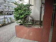 玄関脇に植栽があり無機質にならないように配慮されていました