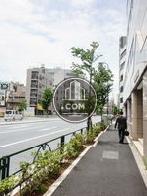 街路樹のある通り