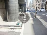 前面歩道です