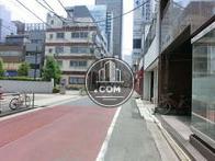 様々なビルが立ち並ぶエリア