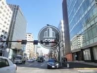 交通量の多い前面公道