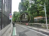 敷地の西側の道路です