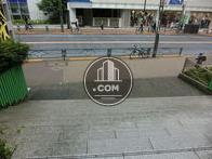 物件前面の歩道です
