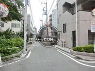 車通りの少ないエリア