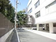 対面には木々が見えます