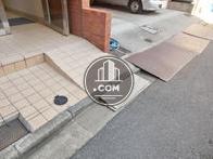 スロープ処理された床面