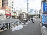 合羽坂下交差点方面