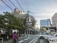 ビルが密集しておらずゆったりした雰囲気です