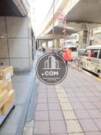 ゆったりとした歩道