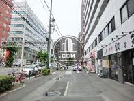 幅広な歩道