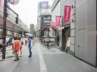 人通りの多いエリア