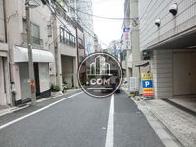 駐車場側の前面道路