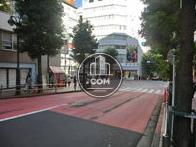 物件前の明治通り方向