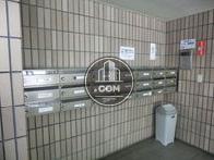 入居者用郵便受けが並んでいます