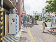街路樹のある歩道