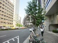 人通りがあります。とても歩きやすい道です