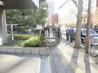 街路樹のある通り