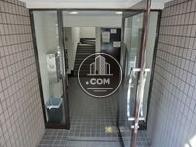 手動式のガラスドア