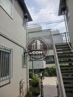 中から通りを撮影