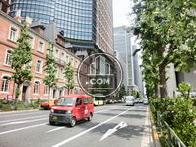 街路樹の多い通り